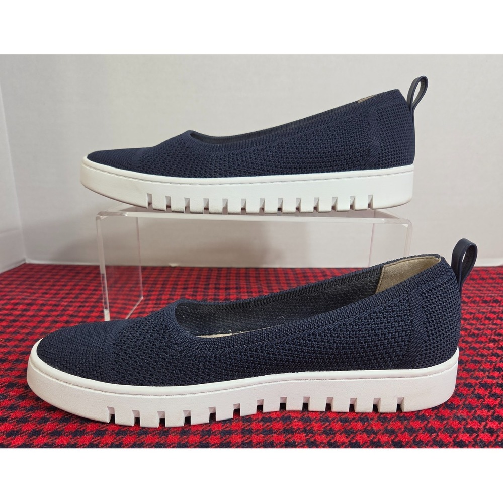 Vionic Uptown Skimmer Knit Navy Blue Women's sz 7.5 Ortho Arch Support - Picture 3 of 8